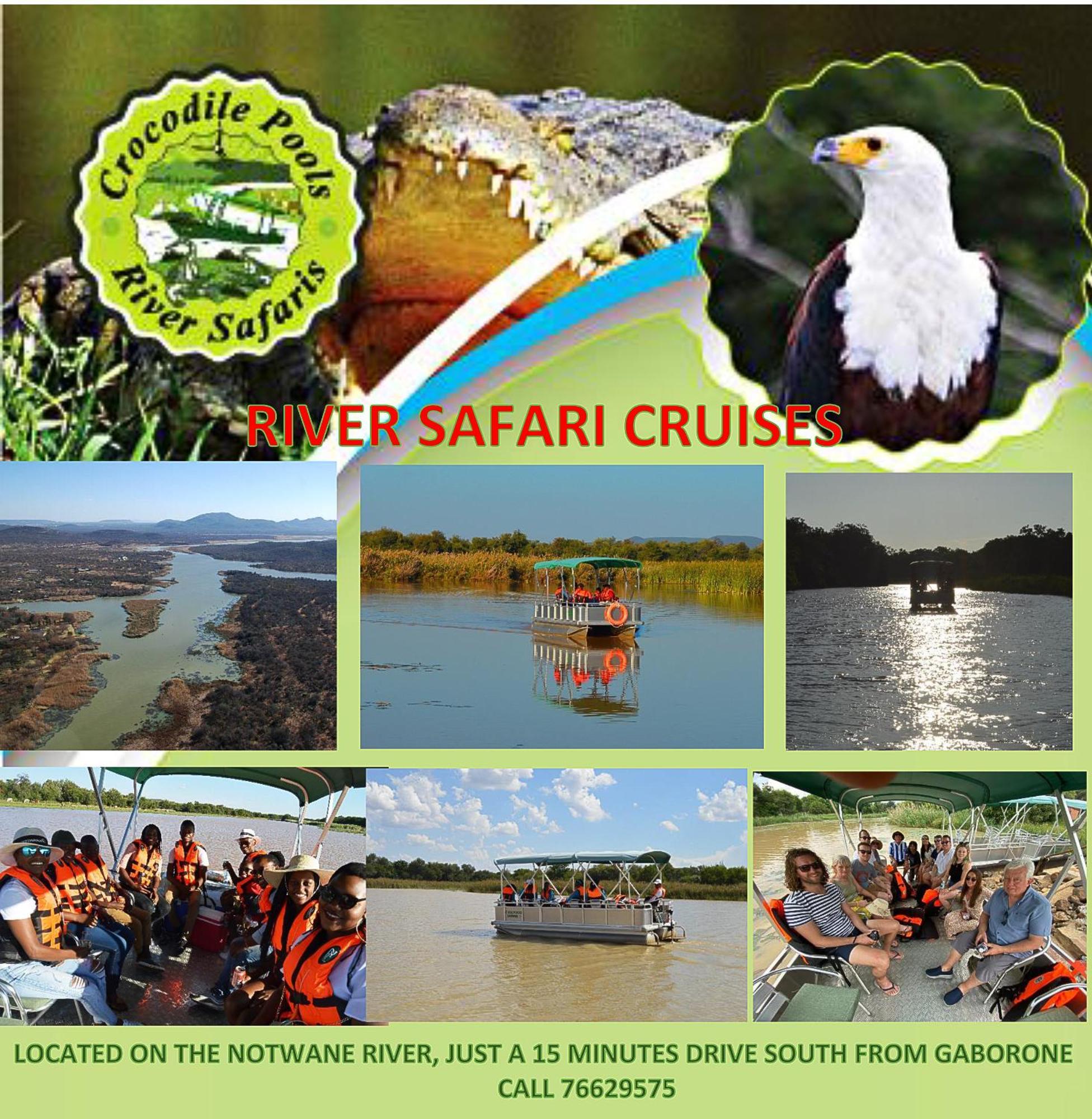 Crocodile Pools River Safaris Gaborone Eksteriør billede
